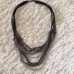 LOFT Beautiful Multiple Strand Beaded Necklace